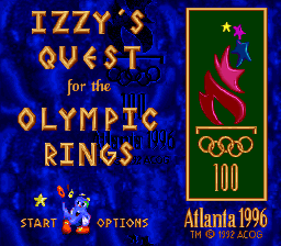 Izzy's Quest for the Olympic Rings